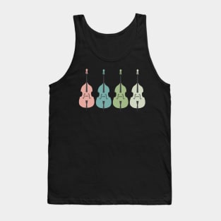 Pretty Pastel Double Basses Tank Top